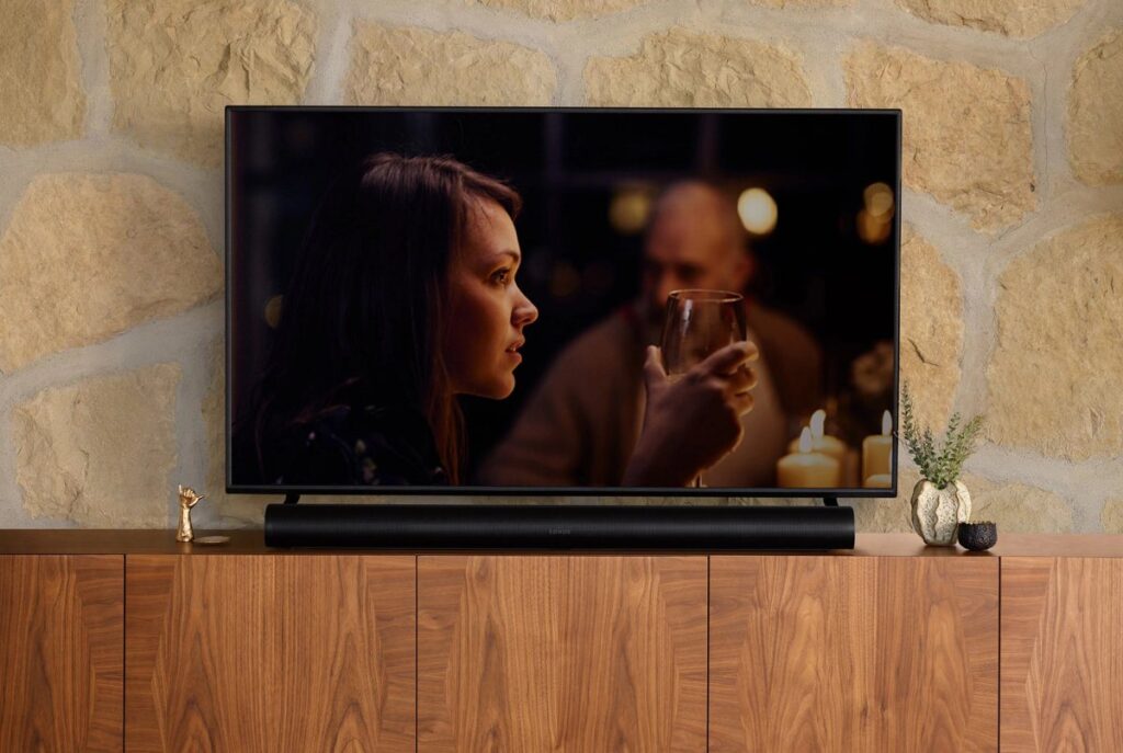 Sonos Arc soundbar home theatre installation Calgary